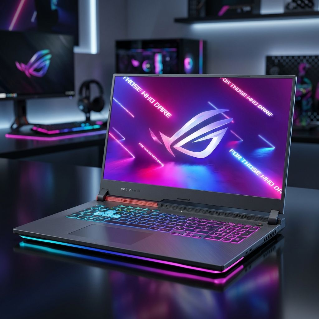 Asus - Notebook - ROG Strix G17 G713QE