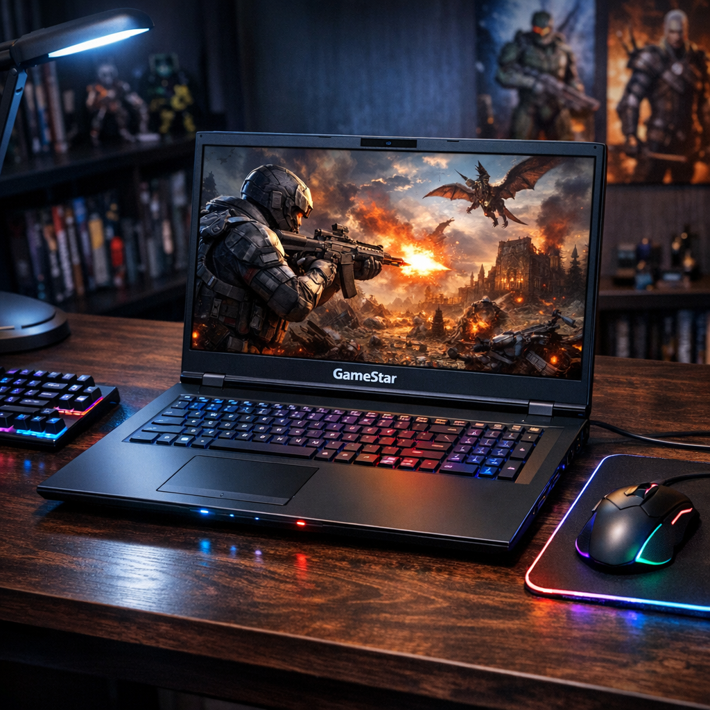 One - Gamestar Notebook Serie - Gaming Notebook K73-11NB-NH5 (NH77HPQ)