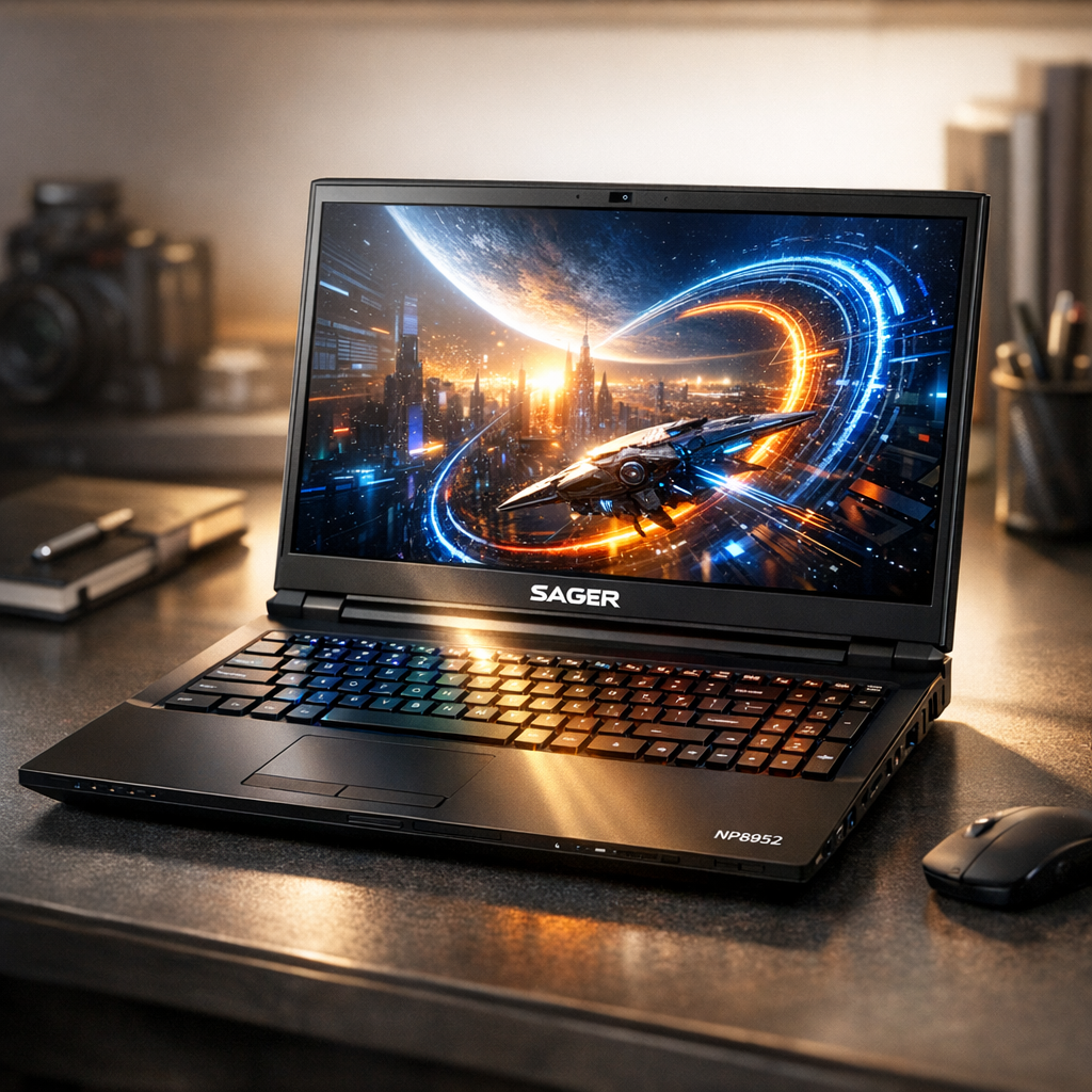 Sager Notebook - NP8000 Serie - NP8952 (P950HR)