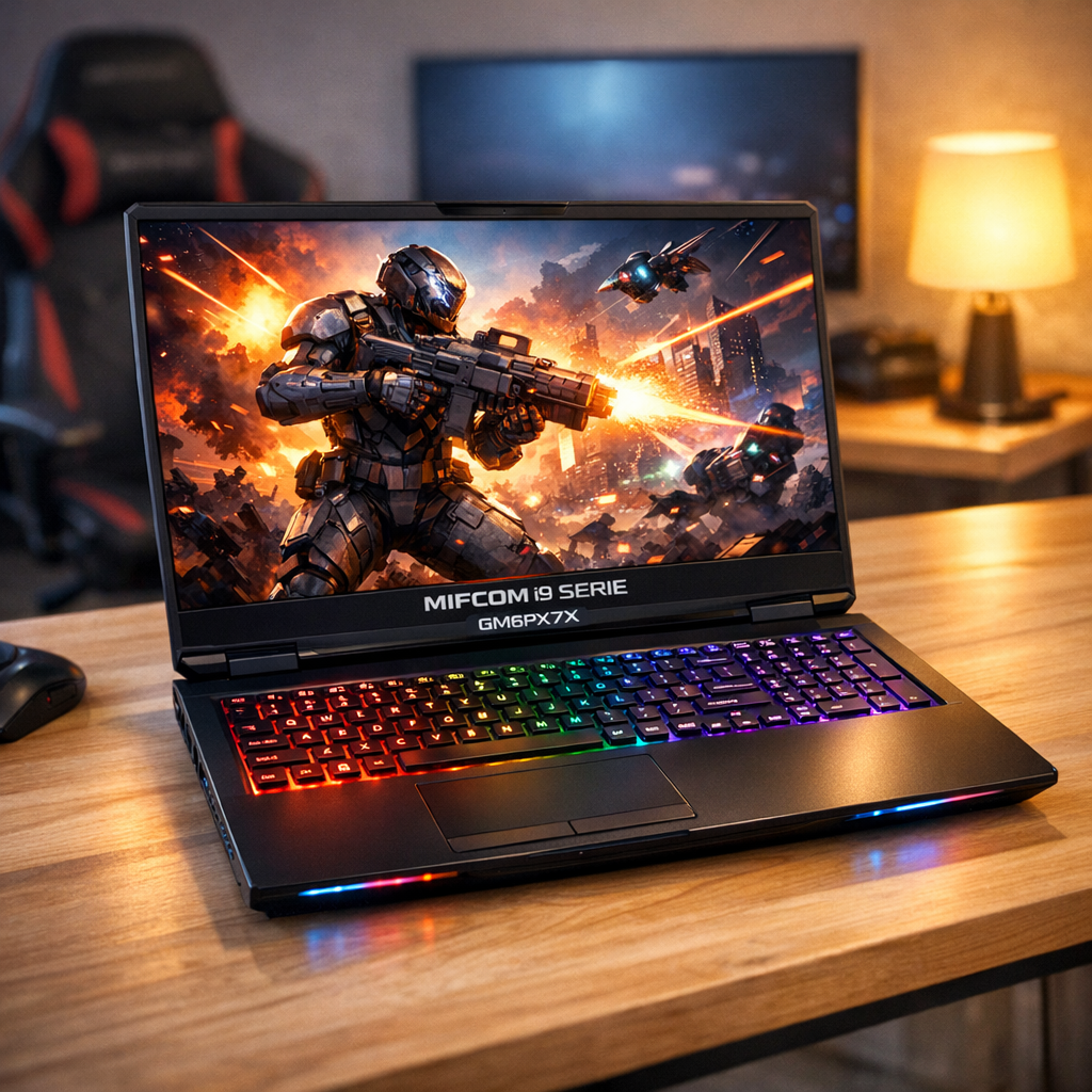 Mifcom - i9 Serie - Gaming Laptop i9-13900HX (GM6PX7X)