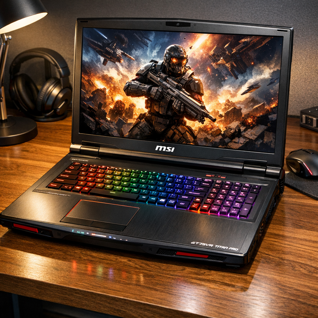 MSI - Notebook - GT73S 6RF Titan Pro VR (MS-17A1)
