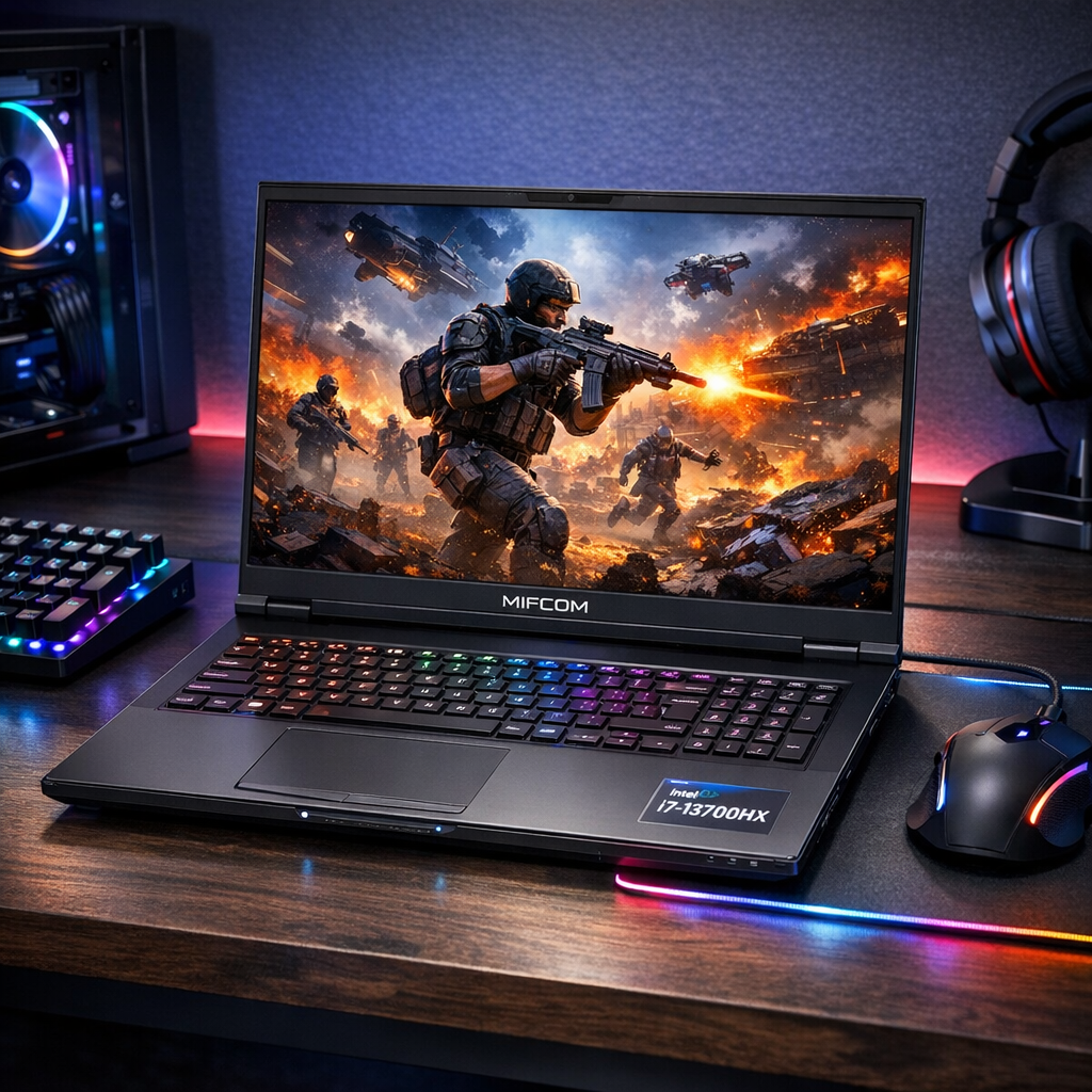 Mifcom - i7 Serie - Gaming Laptop i7-13700HX (NP50SND)