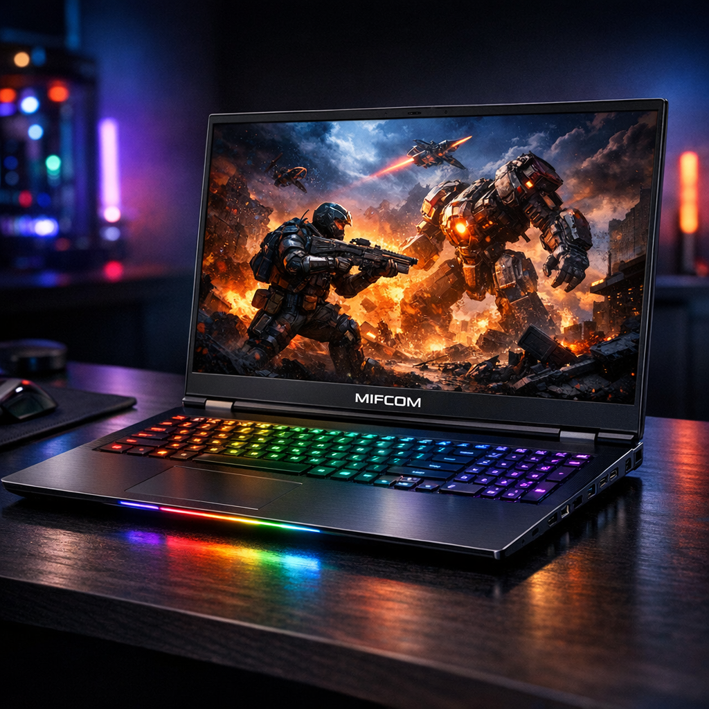 Mifcom - i9 Serie - Gaming Laptop i9-14900HX (GM5IX7A)