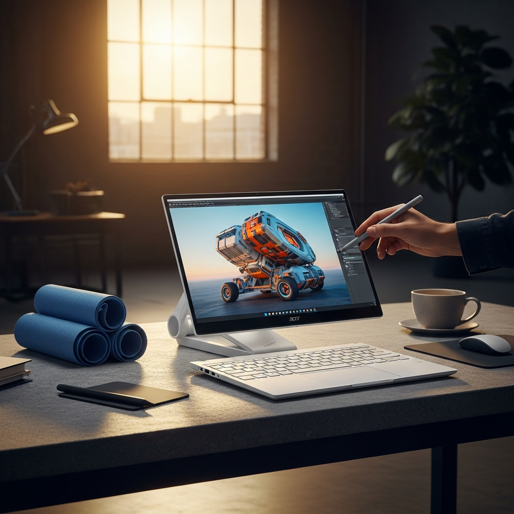 Acer - Notebook - ConceptD 7 Ezel Pro (CC715-91P)