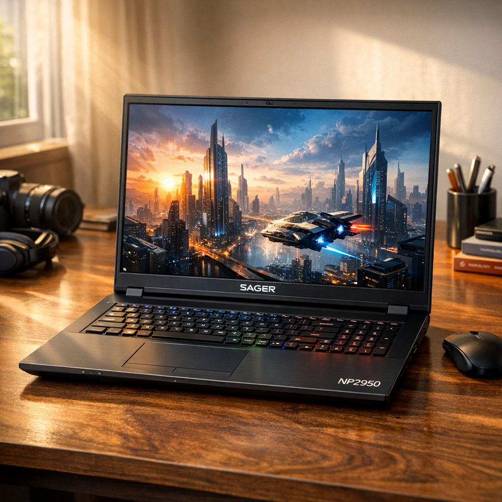 Sager Notebook - NP2000 Serie - NP2950 (P955ET1)