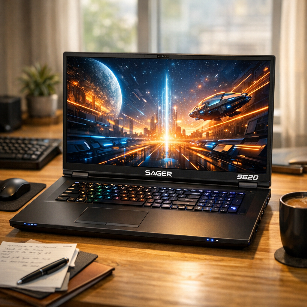 Sager Notebook - 9000 Serie - 9620