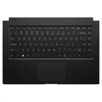 Original MSI Tastatur inkl. Topcase für MSI - 957-16S61E-C07 - schwarz/schwarz mit Backlight DE (deutsch)