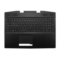 Original Tastatur inkl. Topcase für HP - L62863-041 - schwarz/schwarz mit Backlight DE (deutsch)