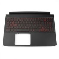 Original Tastatur inkl. Topcase für ACER - 6B.Q7KN2.051 - schwarz/schwarz mit Backlight FR (französisch)