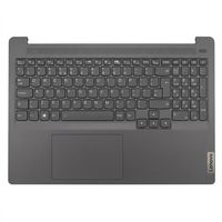 Original Tastatur inkl. Topcase für LENOVO - 5CB1C75007 - anthrazit mit Backlight DE (deutsch)
