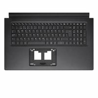 Original Tastatur inkl. Topcase für ACER - 6B.QB6N2.014 - schwarz/schwarz mit Backlight DE (deutsch)