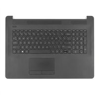 Original Tastatur inkl. Topcase für HP - L92781-051 - schwarz/schwarz (PTP/ohne DVD) FR (französisch)