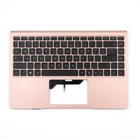 Original Tastatur inkl. Topcase für MSI - 957-14D25E-C06 - schwarz/rosé DE (deutsch) 