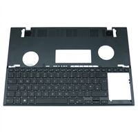 Original Tastatur inkl. Topcase für ASUS - 90NB0VR1-R30GE0 - blau/blau mit Backlight DE (deutsch) 