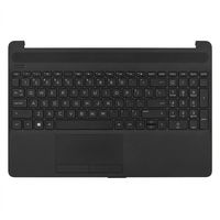 Original Tastatur inkl. Topcase für HP - L97982-041 - schwarz/schwarz (PTP) DE (deutsch) 