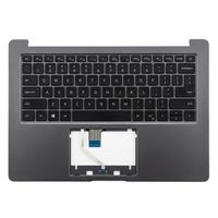 Original Tastatur inkl. Topcase für ASUS - 90NR0AP2-R32GE0 - schwarz/schwarz mit Backlight DE (deutsch) 