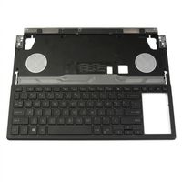 Original Tastatur inkl. Topcase für ASUS - 90NR0921-R31GE0 - schwarz/transparent/schwarz/rot mit Backlight DE (deutsch) 