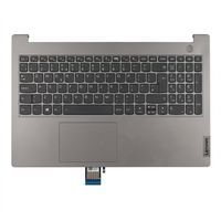 Original Tastatur inkl. Topcase für LENOVO - 5CB1J09214 - schwarz/grau mit Backlight FR (französisch) 