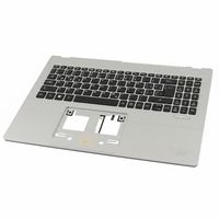 Original Tastatur inkl. Topcase für ACER - 6B.KBRN2.014 - DE (deutsch) schwarz/grau mit Backlight