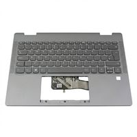 Original Tastatur inkl. Topcase für LENOVO - 5CB1Q43247 -  BE (belgisch) grau/grau mit Backlight