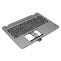 Original Tastatur inkl. Topcase für LENOVO - 5CB1K60155 - DE (deutsch) grau/grau