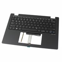 Original Tastatur inkl. Topcase für ACER - 6B.VSYN7.011 - Topcase DE (deutsch) schwarz/schwarz mit Backlight