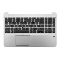 Original Tastatur inkl. Topcase für HP - M31100-041 - schwarz/silber DE (deutsch)