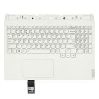 Original Tastatur inkl. Topcase für LENOVO - 5CB1F38561 - weiß/weiß mit Backlight DE (deutsch)