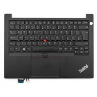 Original Tastatur inkl. Topcase für LENOVO - 5M11A35117 - schwarz/schwarz mit Backlight und Mouse-Stick CH (schweiz)