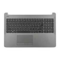 Original Tastatur inkl. Topcase für HP - 929906-051 - schwarz/grau FR (französisch) 