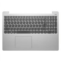 Original Tastatur inkl. Topcase für LENOVO - 5CB0R07371 - grau/silber FR (französisch)