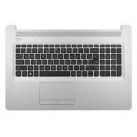 Original Tastatur inkl. Topcase für HP - L83728-041 - schwarz/silber ODD DE (deutsch) 