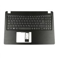 Original Tastatur inkl. Topcase für ACER - 6B.H14N2.014 - schwarz/schwarz DE (deutsch) 