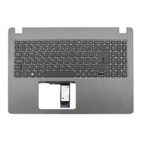 Original Tastatur inkl. Topcase für ACER - 6B.HF8N2.019 - schwarz/schwarz FR (französisch) 