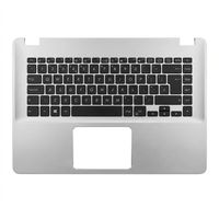 Original Tastatur inkl. Topcase für ASUS - 90NB0G02-R31GE0 - schwarz/silber DE (deutsch) 