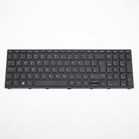 Original Tastatur für HP - L01027-BG2 - schwarz mit Backlight CH (schweiz) 