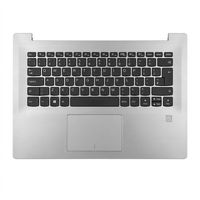 Original Tastatur inkl. Topcase für LENOVO - 5CB0R13828 - grau/silber DE (deutsch) 