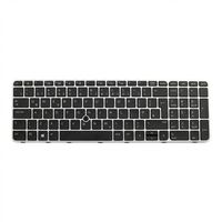Original Tastatur für HP - 836623-041 - schwarz mit Backlight und Mouse-Stick DE (deutsch) 