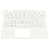 Original Tastatur inkl. Topcase für HP - 912834-041 - weiß/weiß DE (deutsch) 