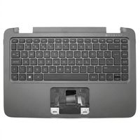 Original Tastatur inkl. Topcase für HP - 767823-041 - schwarz/schwarz DE (deutsch) 