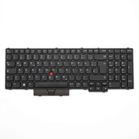 Original Tastatur für LENOVO - 01HW212 - schwarz mit Backlight und Mouse-Stick DE (deutsch) 