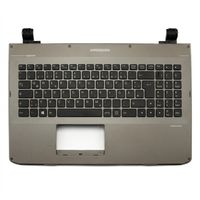 Original Tastatur inkl. Topcase für MEDION - 40046407 - schwarz/grau DE (deutsch) 