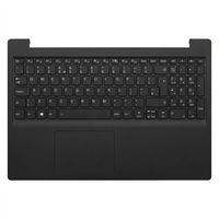 Original Tastatur inkl. Topcase für LENOVO - 5CB0W44082 - grau/grau DE (deutsch) 