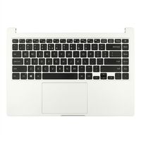 Original Tastatur inkl. Topcase für SAMSUNG - BA83-03951A - schwarz/silber (Win11) DE (deutsch) 