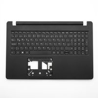 Original Tastatur inkl. Topcase für ACER - 6B.VQAN7.030 - schwarz/schwarz US (englisch) 