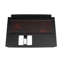 Original Tastatur inkl. Topcase für ACER - 6B.Q84N2.046 - schwarz/schwarz mit Backlight (GTX 1650) DE (deutsch) 