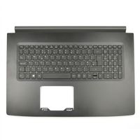 Original Tastatur inkl. Topcase für ACER - 6B.GPFN2.012 - schwarz/schwarz mit Backlight (GTX 1060) DE (deutsch) 