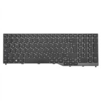 Original Tastatur für FUJITSU - FUJ:CP757764-XX - schwarz ohne Backlight DE (deutsch)