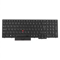 Original Tastatur für LENOVO - 01YP652 - schwarz mit Mouse-Stick ohne Backlight DE (deutsch)