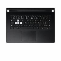 Original Tastatur inkl. Topcase für ASUS - 90NR01I3-R30GE0 - schwarz/transparent mit Backlight DE (deutsch)